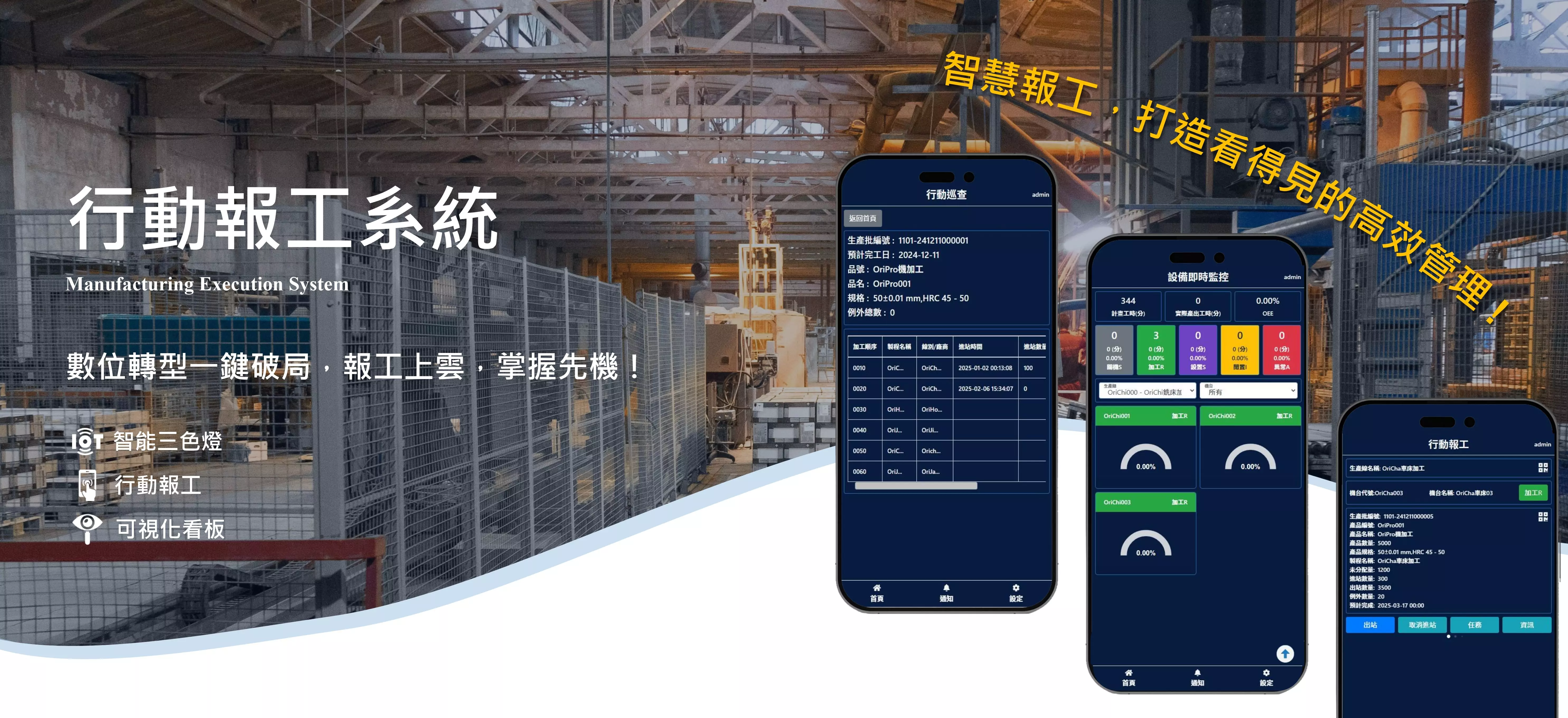 MES行動報工系統