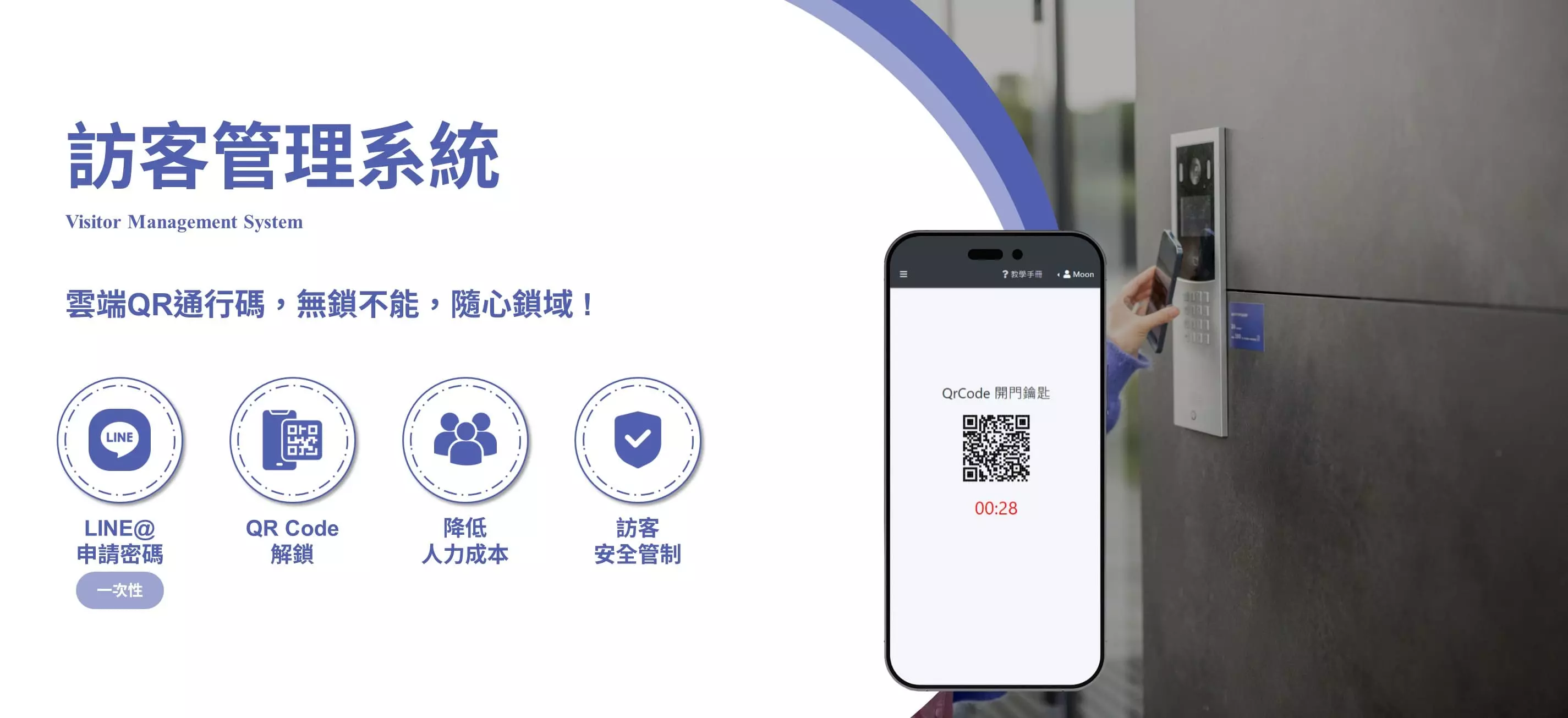 MAXAIOT MaxVMS 訪客管理系統｜智慧門禁與身分辨識
