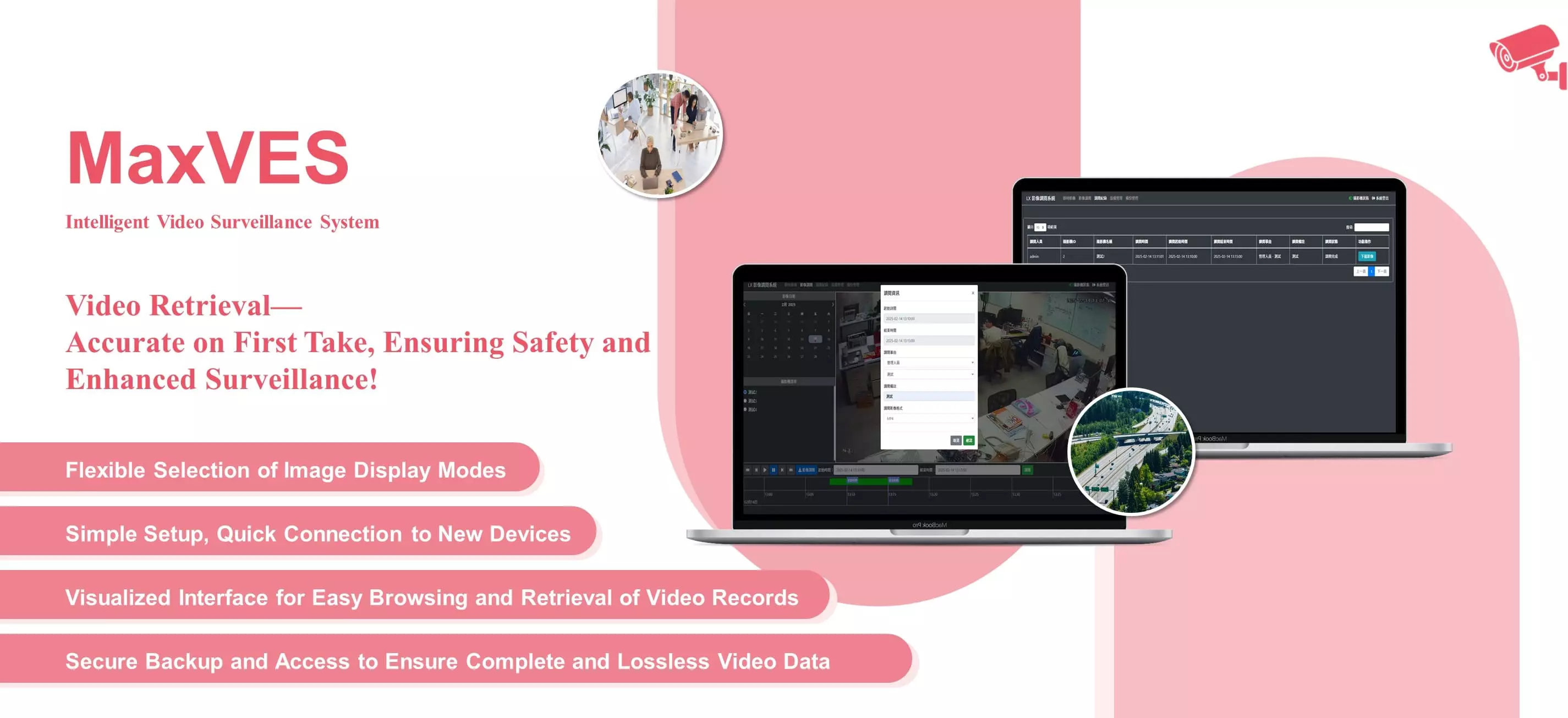 MAXAIOT MaxVES Intelligent Video Surveillance System | AI Vision Recognition & Event Detection